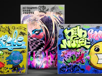 Graffiti Maker for Unreal Engine Texture