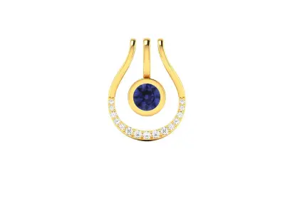 Women Pendants 3dm STL OBJ FBX Render Details 3D print model 8