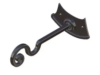 Drapery support 3D model