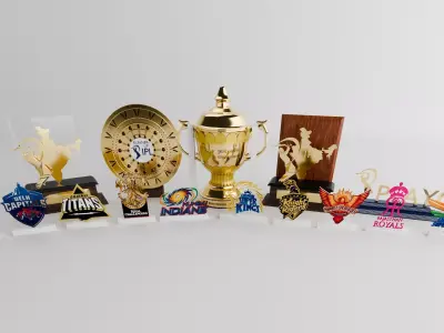 Exclusive 3D IPL Models Pack Low-poly 3D model