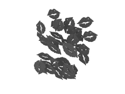 Many Kisses Mark v1 006 3D model