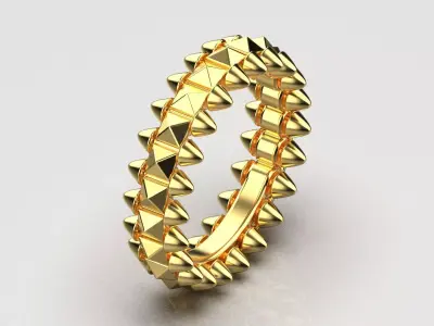 CLASH  RING SIZE 5 3D print model