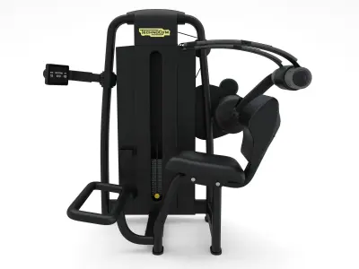 Technogym - Selectorised - Abdominal Crunch 3D model