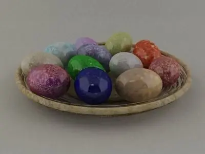 Easter eggs Free 3D model