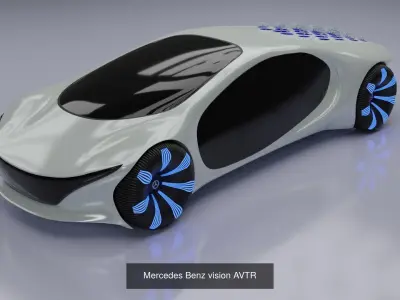 Concept Cars 3D Model Pack