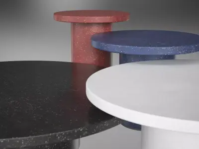 DS 612 Coffee Tables 3D model