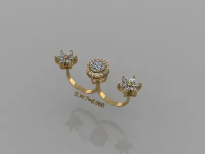 FASION RING 3D model 12
