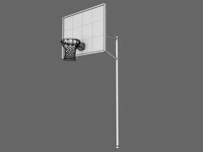 Basketball Hoop Free 3D model