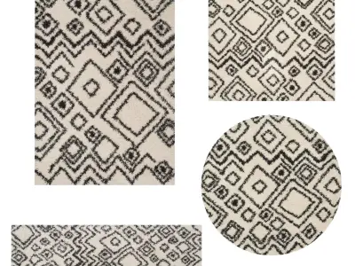 Rugs No 155 Low-poly 3D model