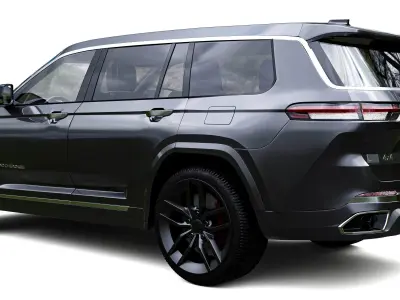 Jeep Grand Cherokee L 2021 3D model