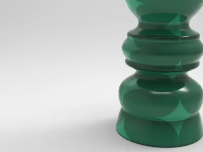 Soe Vase Low-poly 3D model