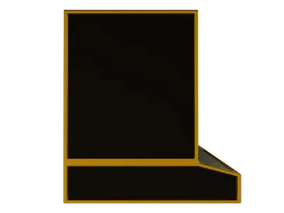 GOLD SLOT NEW 13 3D model