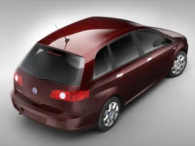 Fiat Croma 2005 - 2007 3D model