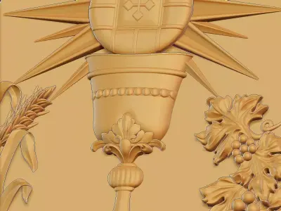 Holy Eucharist 3D model