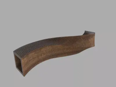 Parametric Bench  3D model