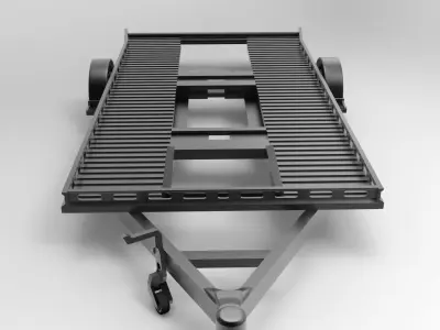 Trailer 3D print model