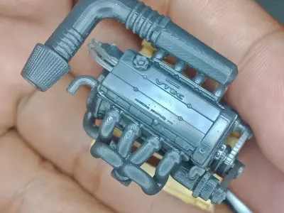 1 24 Scale Engine B18C  3D print model