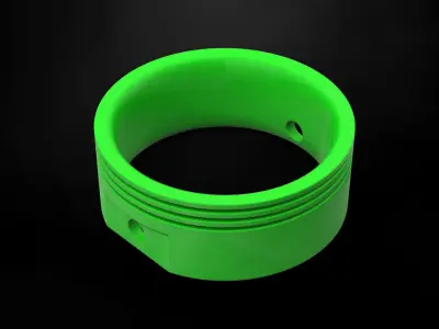 Ring Engine Piston design 3D print model