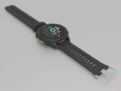 Garmin Forerunner 970 watches 3D model