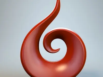 Abstract Figure m037 P 3D print model