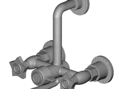 Spectacular Shower Tap 3D print model