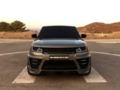 Realistic HDR Environment Perfect for Automotive Renders 3D model