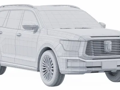 Tank 500 3D model