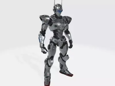 Robot Platinum Guardian 3D print model