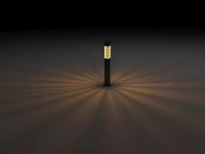 Outdoor Lamp Free low-poly 3D model