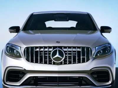 Mercedes Benz GLE63 S 2018 3D model