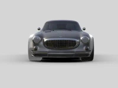 Volvo P1800 Restomod Widebody Edition 3D model