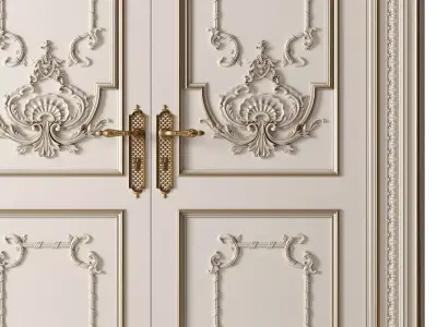 Classic Doors 10 3D model