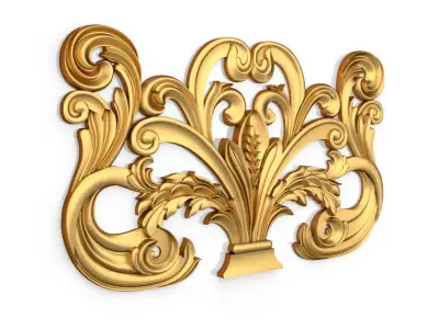 Classic decor ornament 86 3D model