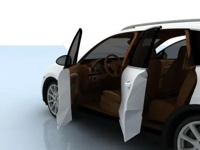 Porsche Cayenne 958 2010 3D model