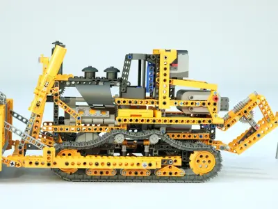 LEGO Motorized Bulldozer 3D model