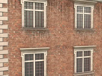 Low Poly House 01 Low-poly 3D model