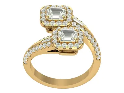 Engaggement ring  3D print model