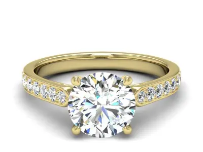 ENGAGEMENT RINGS COLLECTION LEA  3D Model Pack