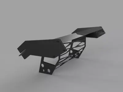 concept spoiler tuning 3D model