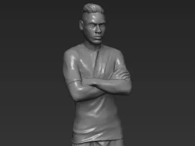 Neymar PSG 3D printing ready stl obj formats 3D print model