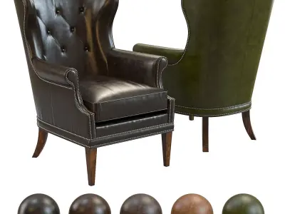 Hooker Furniture - Maya Armchair 3D model