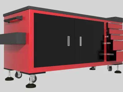 Workshop Trolley 1 3D model