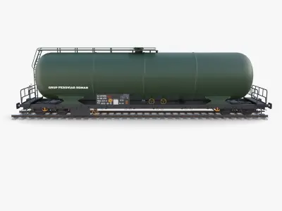 CFR Tanker Rail Car v4 3D model