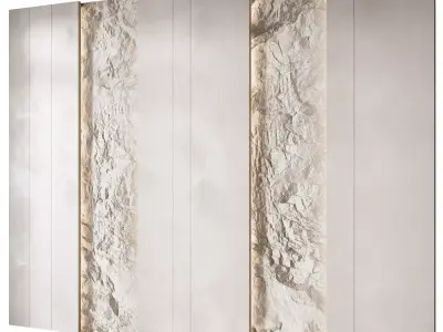  Wall 3d panel 07 3D model