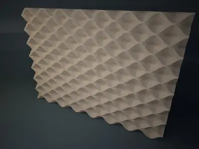02 PARAMETIC PATTERN Low-poly 3D model