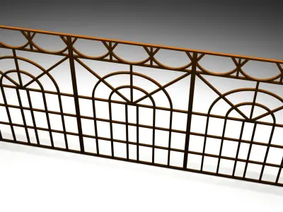 Iron Arch 3d Modal Design 3D model