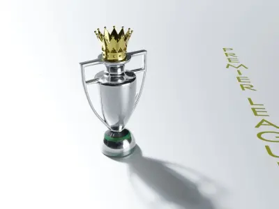 Premier League Trophy 3D model