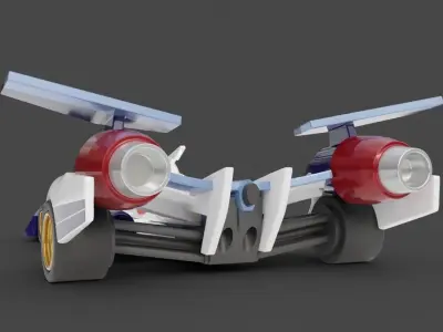 Future GPX Cyber Formula Asurada AKF Miniature Fan Art 3D print model