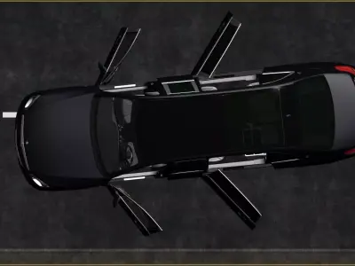 Mercedes Benz S650Pullman Maybach 3D print model