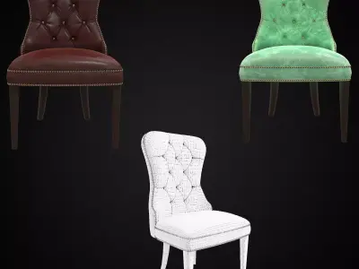 Sofa chair PBR 3d model  3D model